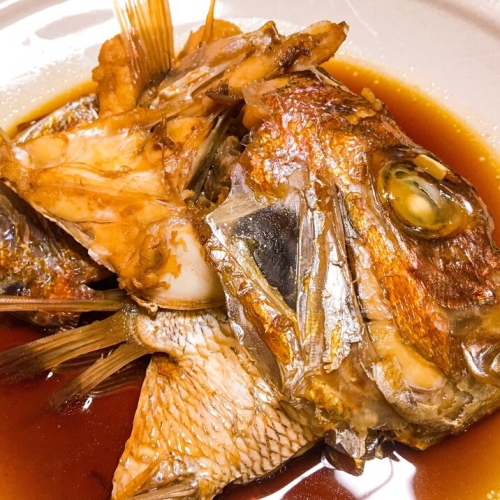 鯛のあら煮